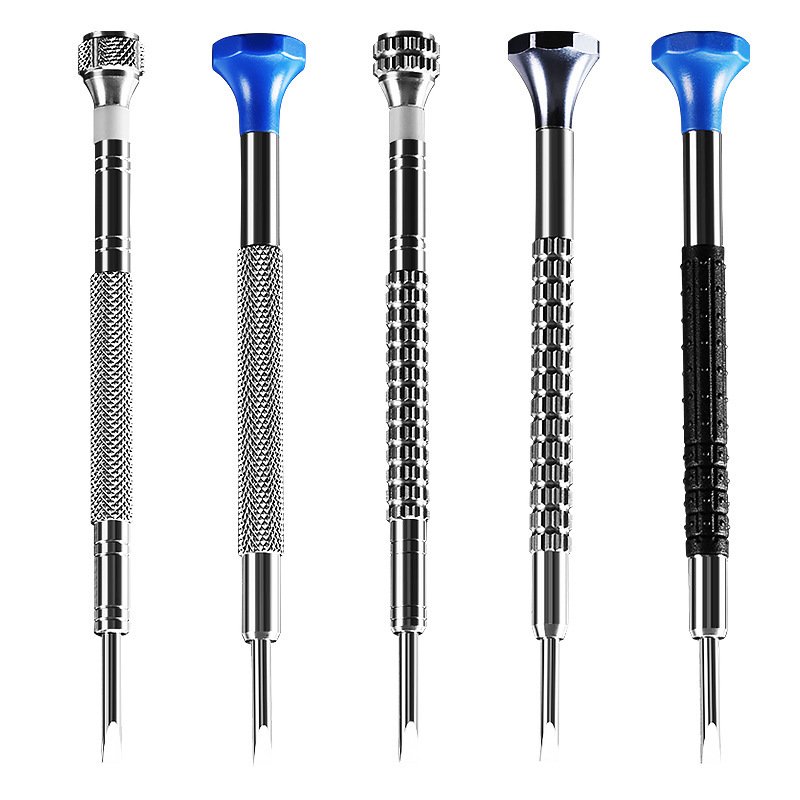 Repair Watch Hardware Tools Repair Watch Glasses Precision Cross And Straight Manual Screwdriver 10-piece Screwdriver - Image 5