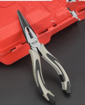 Delixi Vise Multifunctional Universal Diagonal Pliers Needle Nose Pliers Hardware Tools Daquan Wire Cutters Electrician