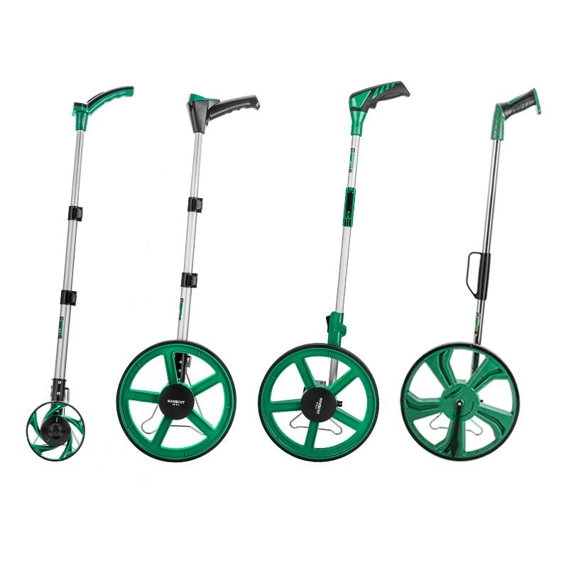 Tuosen Hardware Tools Hand Push Telescopic Rangefinder Mechanical Folding Roller Measuring Wheel Handheld Digital Display Ranging Wheel - Image 6