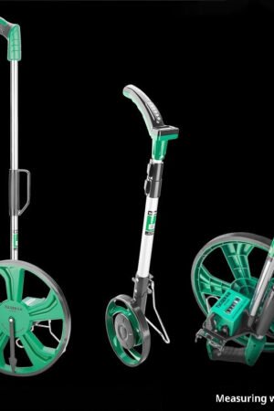 Tuosen Hardware Tools Hand Push Telescopic Rangefinder Mechanical Folding Roller Measuring Wheel Handheld Digital Display Ranging Wheel