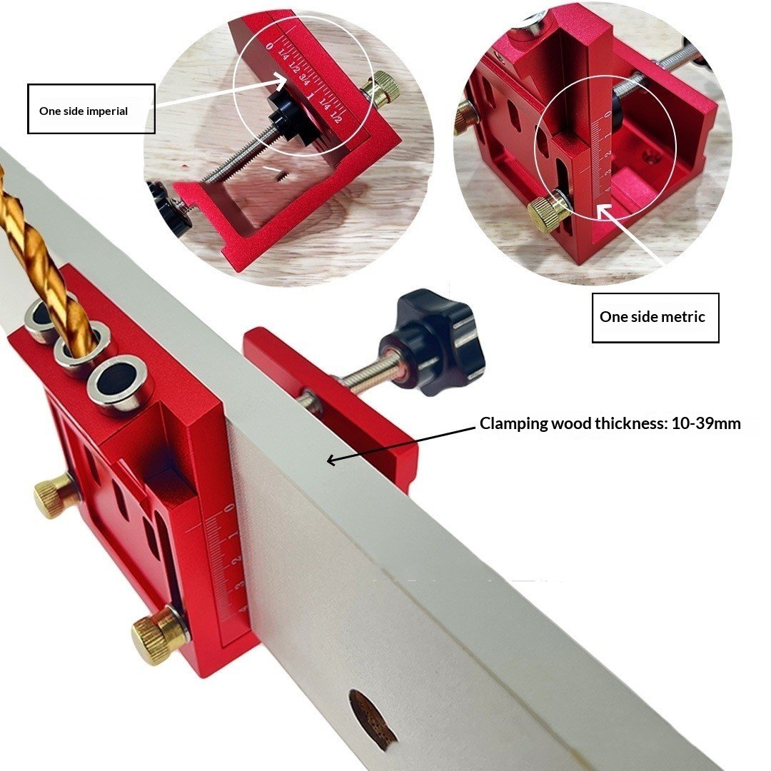 Adjustable Hardware Tools For Woodworking Puncher - Image 5