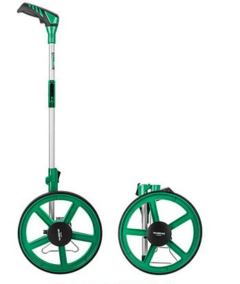 Tuosen Hardware Tools Hand Push Telescopic Rangefinder Mechanical Folding Roller Measuring Wheel Handheld Digital Display Ranging Wheel - Image 4