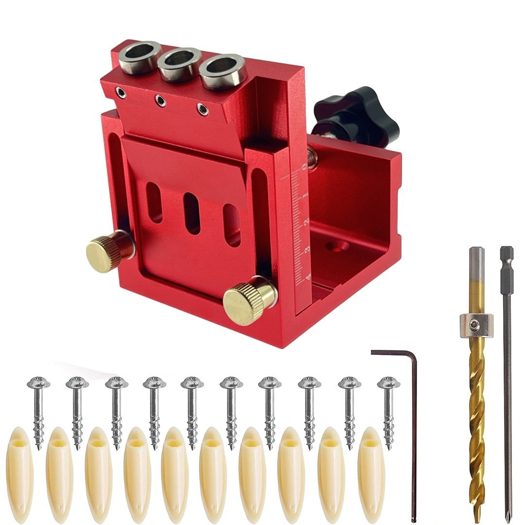 Adjustable Hardware Tools For Woodworking Puncher - Image 4